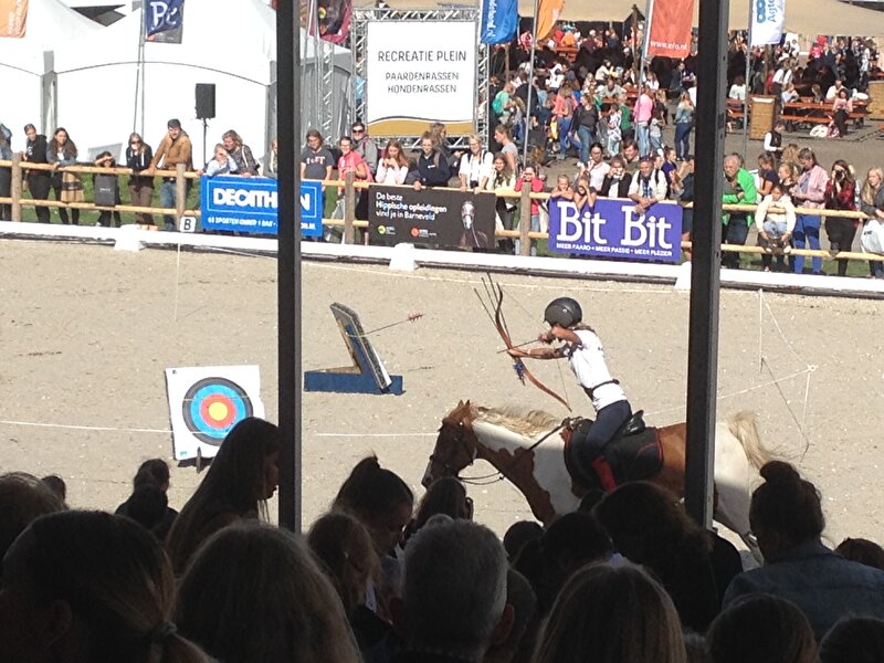 Boogschieten te paard